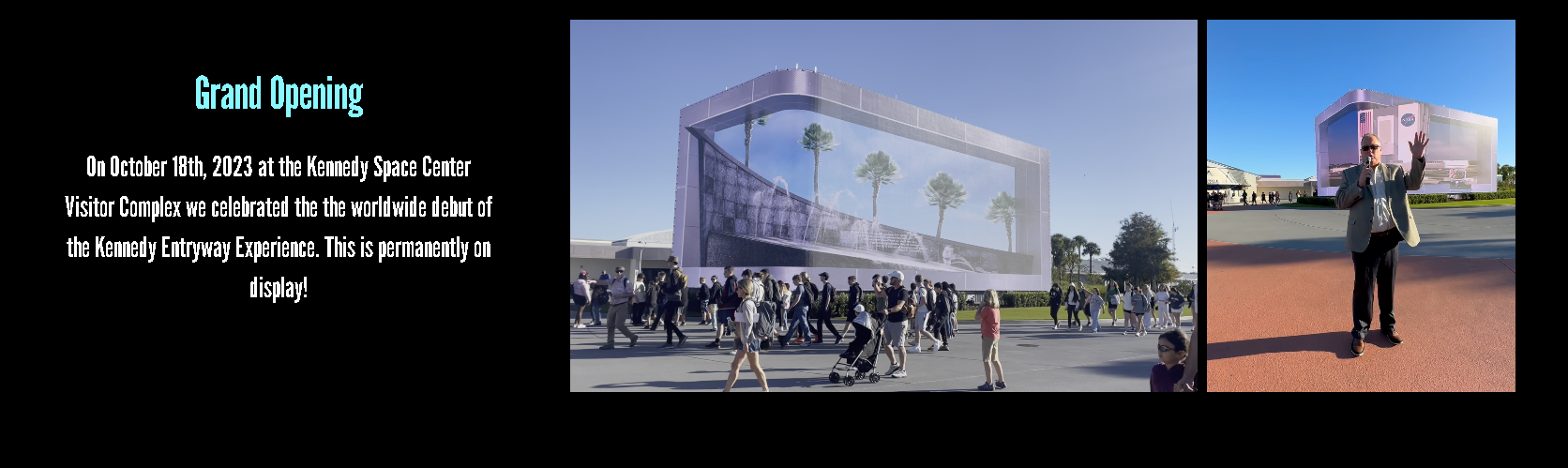 Kennedy Entryway Experience - Grand Opening